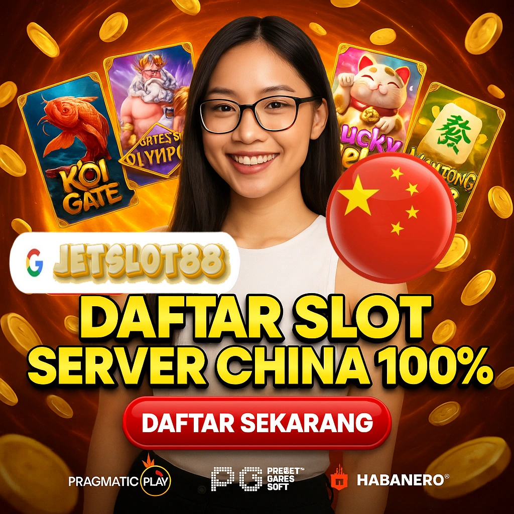 JETSLOT88 merupakan situs daftar slot server china dengan platform resmi dan terpercaya 2025